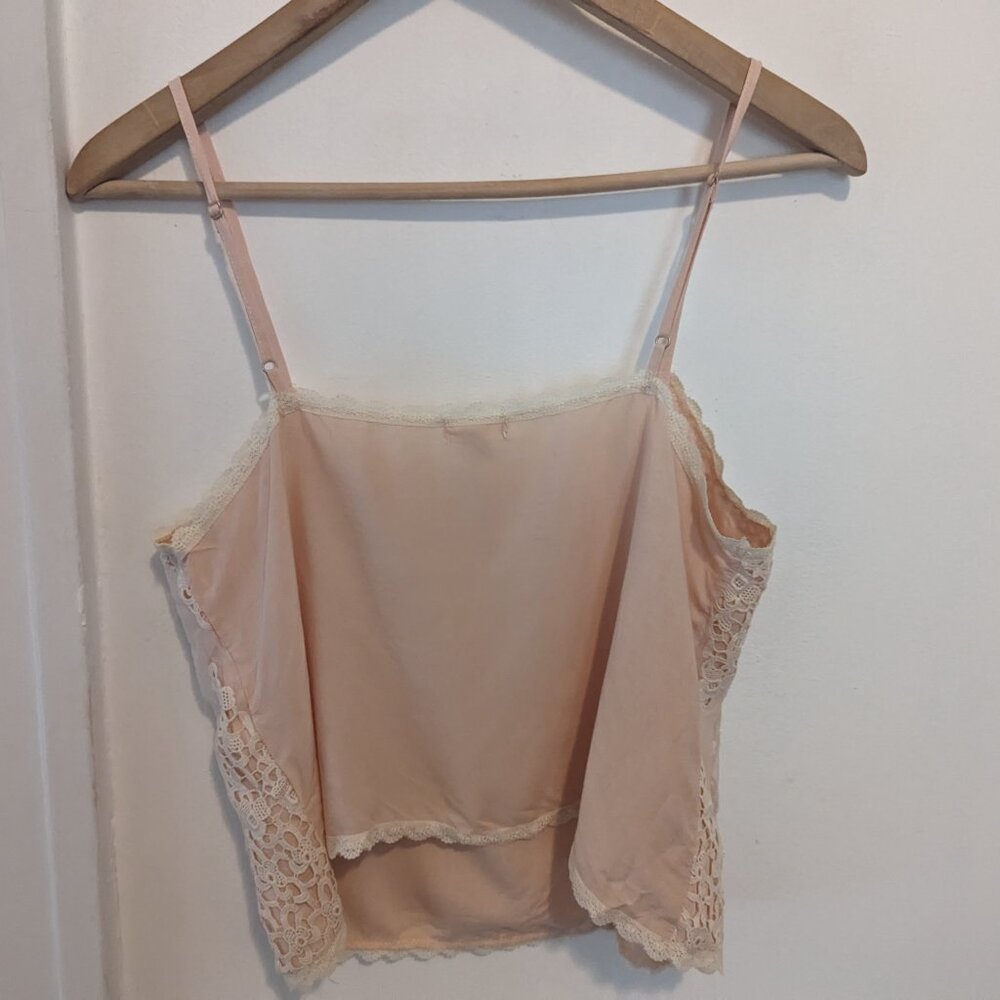 Anthropologie TINY "Anne" Peach Lace Cami - Picture 8 of 11